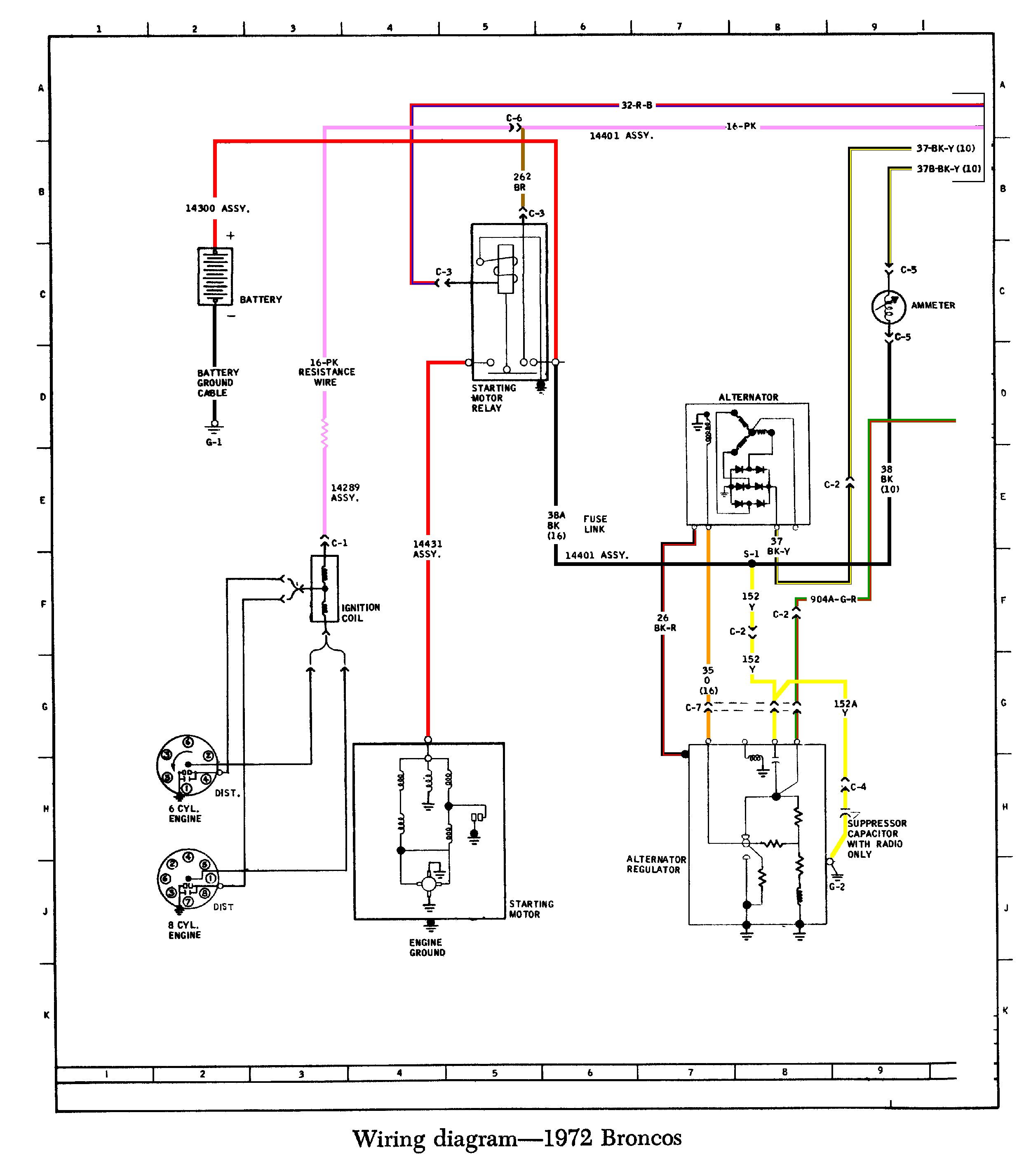 892f2f Ford Voltage Regulator Wiring Diagram 1972 Wiring