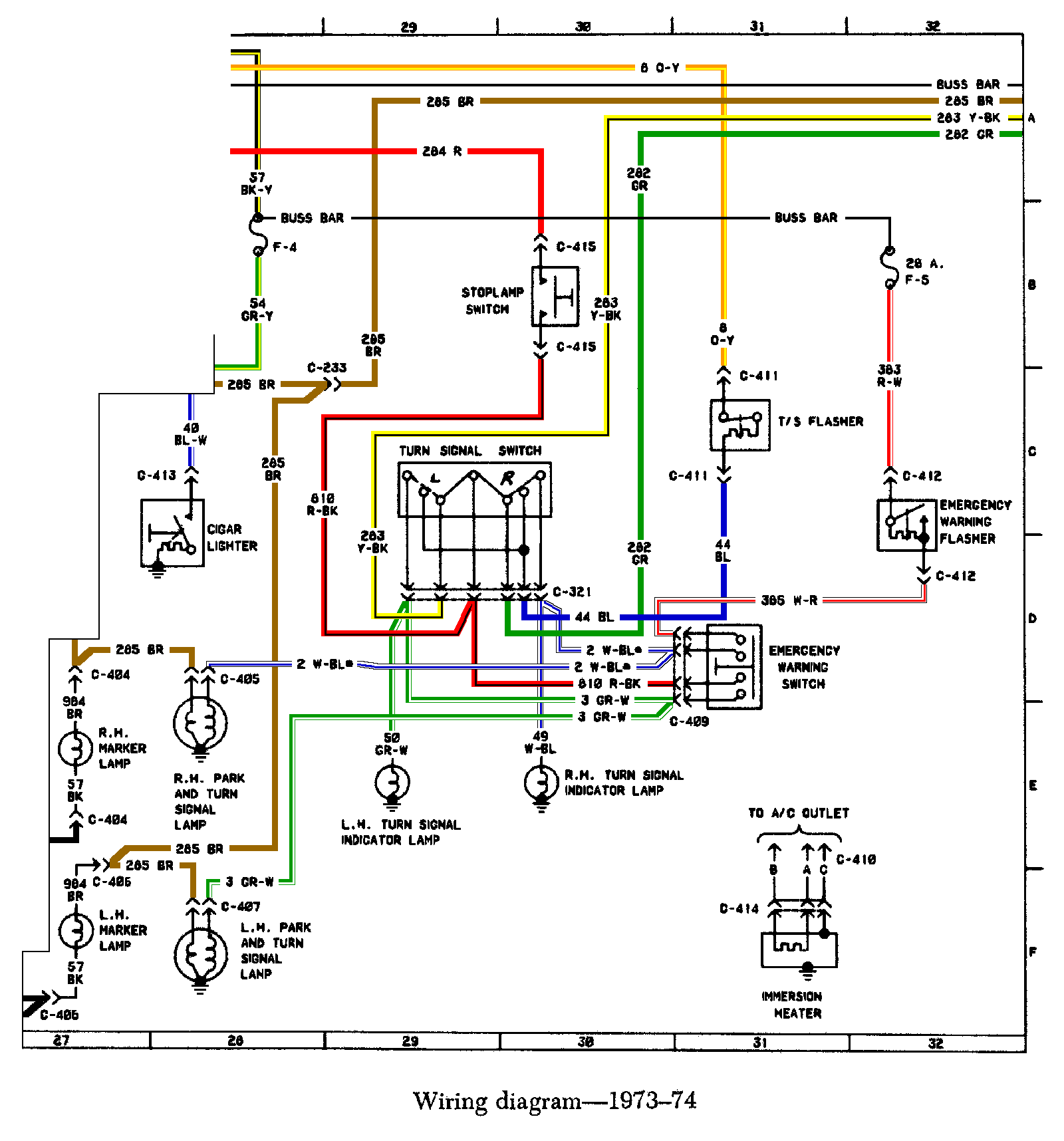 Ford Turn Signal Wiring Diagram from seabiscuit68.tripod.com